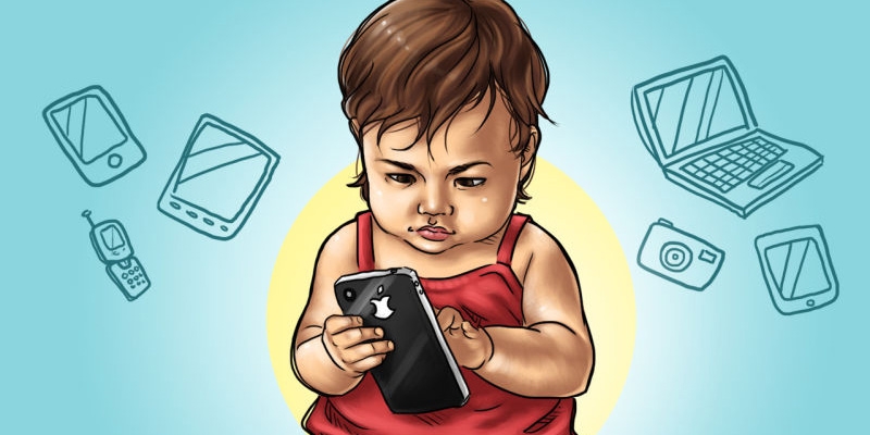 আপনার বাচ্চা মোবাইল/টিভি আসক্ত?