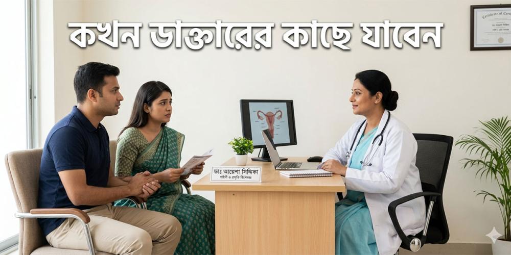 বিয়ের কতদিন পর সন্তান না হলে ডাক্তারের কাছে যাবেন?
