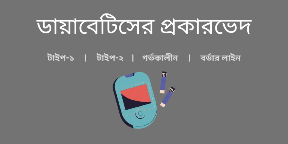 ডায়াবেটিসের প্রকারভেদ
