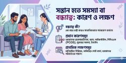 সন্তান হতে সমস্যা বা বন্ধ্যাত্ব কী? কেন হয় এবং এর প্রাথমিক লক্ষণগুলো কী কী?