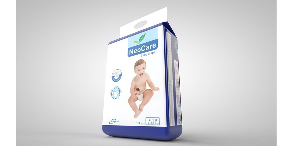NeoCare Diaper 50 pcs (Large, 7-18 Kg)